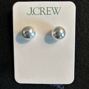 J Crew silver stud earring